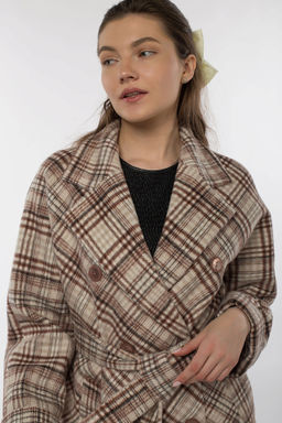 Пальто женское демисезонное (пояс) - El podio фото 8