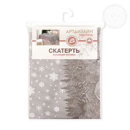 Музыка зимы скатерть 120*145/1 шт. - 120*145 Скатерти из рогожки