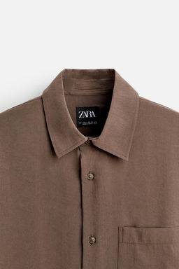 FLOWING REGULAR FIT SHIRT - Zara фото 17