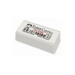 Цена за 6 шт. Ластик Faber-Castell "PVC-free" 7086, 31 х 16 х 11, белый