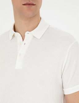 Ekru Slim Fit Ti__rt