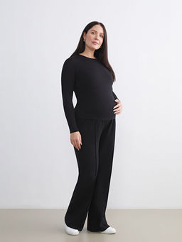 Beli Lastikli Kar?n Panelli Hamile E?ofman Alt?