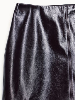 Мини юбка из искусственной кожи ZR2609033507-79 / ZARINA  фото 9