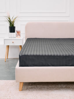 КПБ Микрофибра-Страйп - Серый Евро (нав.70х70)