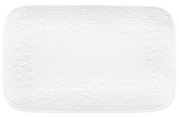 Блюдо прямоугольное 31*20,5*2,5 см Веточки-цветочки малое