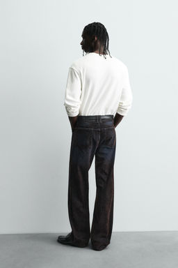 BAGGY FIT JEANS WITH VISCOSE - Zara фото 3