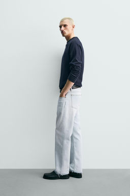 JEANS STRAIGHT ANKLE FIT / Azul claro - Zara фото 4