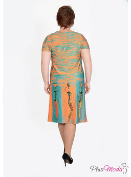 Платье Модель №20А размеры 46-64 - Plusmoda фото 3