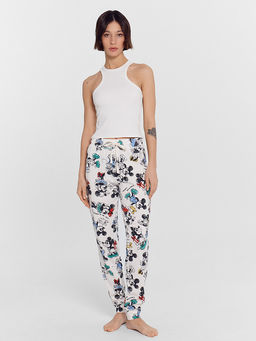 Брюки женские домашние с принтом Микки Маус - Mark formelle фото 3