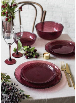 Набор столовый ИДИЛЛИЯ ЛИЛАК ( c фужерами ) 30 пр арт. O0016 /Люминарк/ - Luminarc фото 14