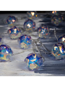 Гирлянда Нить 4.5 м с насадками Цветочные шары, IP20, прозрачная нить, 15 LED, свечение белое, 220 В - Luazon lighting фото 6