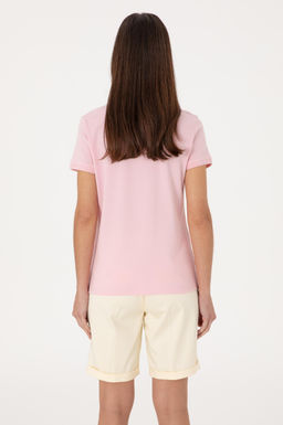 Kad_n A__k Pembe Basic Ti__rt Sepette S_rpriz _ndirim - U.s. polo assn фото 5