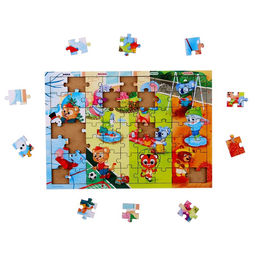 Пазл Времена года - Лесная мастерская фото 4