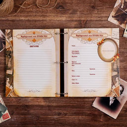 Родословная книга «Перо», 66 листов, 20 х 25 см.