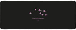 Коврик д/мыши бол. LOREX CYBER MEDIUM DISTANT DARK ANIMALS 80х30 см черн.