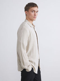 Rahat Kal?p Uzun Kollu Erkek G?mlek