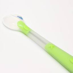Ложка детская для кормления силиконовая, от 5 мес., цвет зеленый - Крошка я фото 6