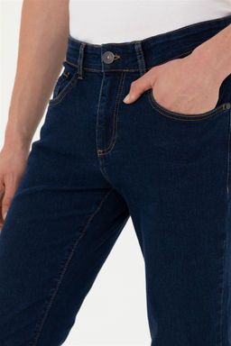 Мужские темно-синие джинсовые брюки - U.s. polo assn фото 5