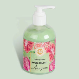 Крем-мыло цветочное 260г. (Ландыш) Крымская Натуральная Коллекция