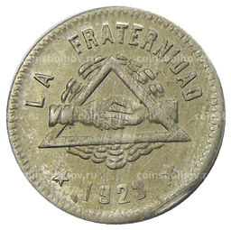 Монета 25 сентимо 1923 года Испания  Барселона
