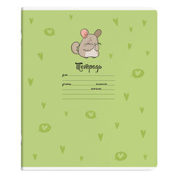 Цена за 5 шт. Тетрадь школьная ученическая, 12 л. клетка, арт. 56661/ 20 МУЛЬТЯШКИ /мягкий переплёт (2 скобы), обл