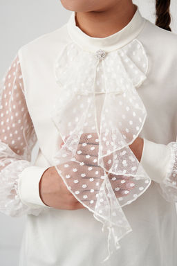 Блузка Олимпия длинный рукав