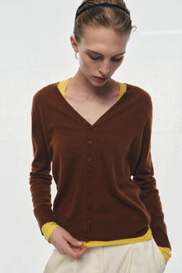 100% EXTRA-SOFT WOOL CARDIGAN - Zara фото 13