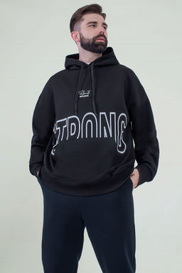 Арт. 6589 Толстовка мужская 46-54 (5 шт) Цвет:черный