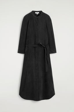 VESTIDO CAMISERO MIDI CON CINTUR?N