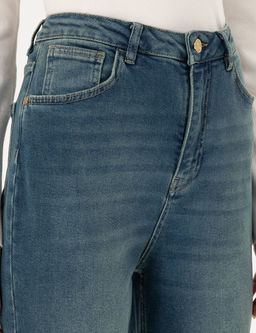 A__k Mavi Mom High Waist Fit Jean Pantolon