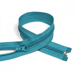 Молния Mzip пласт. спираль №5-N 80см цв.S020 т.бирюза уп.10шт