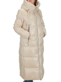 22-116 LT. BEIGE Пальто зимнее женское (200 гр. тинсулейт)
