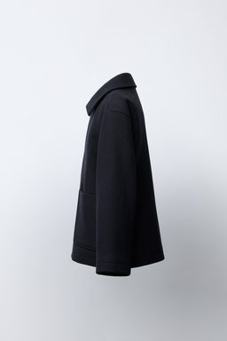 CROPPED WOOL BLEND JACKET