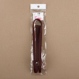 Утяжка для сумки, 85×0.8 см, цвет коричневый, серебряный