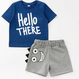 Комплект футболка кулирка, шорты футер 7360900302 - Youlala фото 7