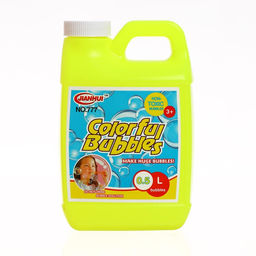 Раствор для создания мыльных пузырей 500 мл, мыльный раствор, пластик, МИКС - Funny toys фото 5