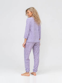 Костюм женский, цвет фиолетовый