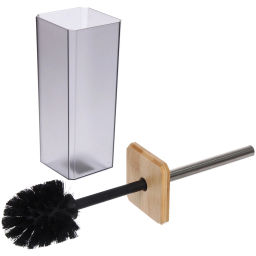 Ерш с высокой закрытой подставкой "Квадро" 38 см серый