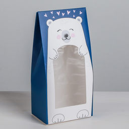 Цена за 5 шт. Коробка складная Мишка, 9 19 6 см - Дарите счастье фото 3