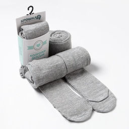 Колготки Крошка Я BASIC, рост 74-80 см, серые