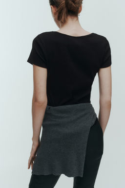 Camiseta en canal? de algod?n - H&m фото 10