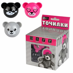 Цена за 38 шт. Точилка, арт.69656/ 38 МИШКА В ШАПОЧКЕ