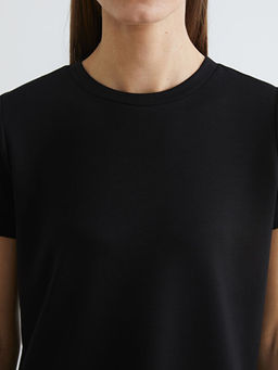 Bisiklet Yaka Soft Touch Kad?n Ti??rt