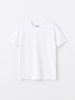 Bisiklet Yaka Basic Erkek ?ocuk Ti??rt