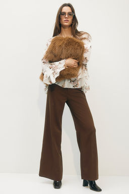 Pantalon de vestir amplio