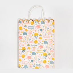 Пакет подарочный крафтовый Gift, 23 30 12 см - Дарите счастье фото 5