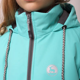 RODOS Куртка для девочки мембрана демисезон М-198 Ментол