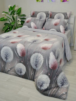 Конструктор КПБ поплин на молнии Поэзия Березка  фото 5