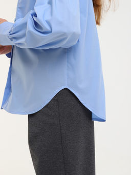 Рубашка для девочек - Синий мир фото 4