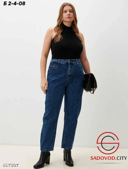 Утепленные джинсы больших размеров - Bruno фото 2